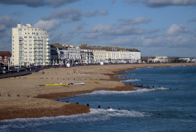 Praia de Eastbourne