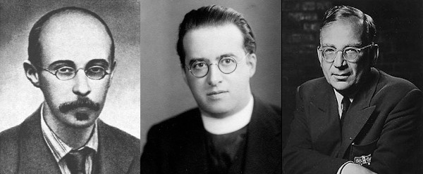 Friedmann, Lemaitre, Gamow