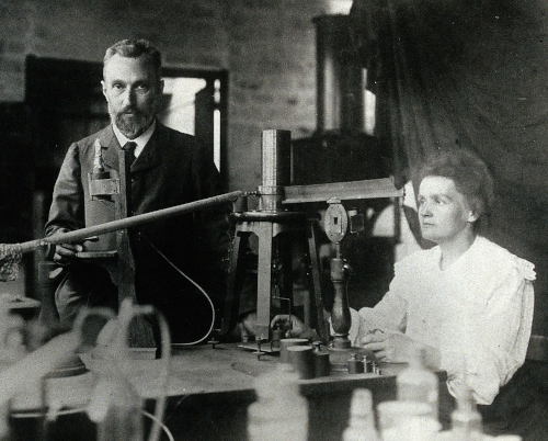 Marie e Pierre Curie