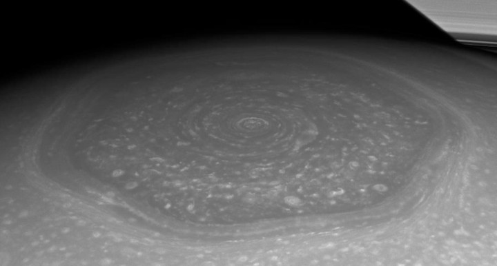 Polo norte de Saturno