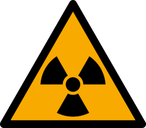 Placa radioatividade
